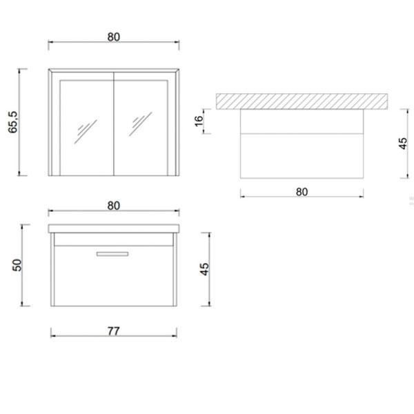 Alara Bathroom Set – Elegant and Functional Bathroom Accessories