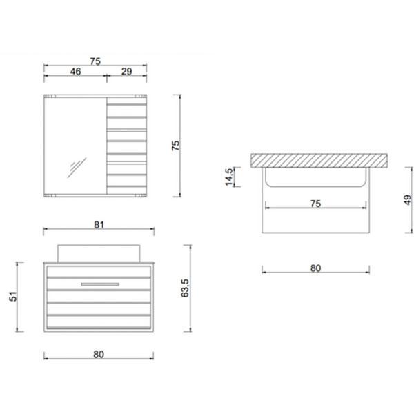 Shutter Bathroom Set – Stylish and Practical Bathroom Accessory Collection