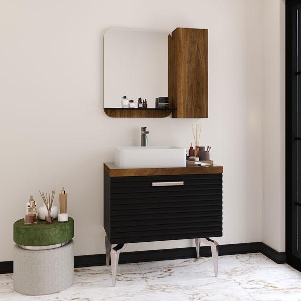 Perge 1 Bathroom Set – Elegant and Timeless Bathroom Accessory Collection