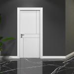 Lacquered Grooved Model 308 Room Door