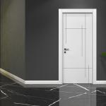 Lacquered Grooved Model 309 Room Door