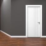 Lacquered Grooved Model 315 Room Door