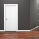 Lacquered Grooved Model 316 Room Door