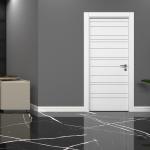 Lacquered Grooved Model 356 Room Door